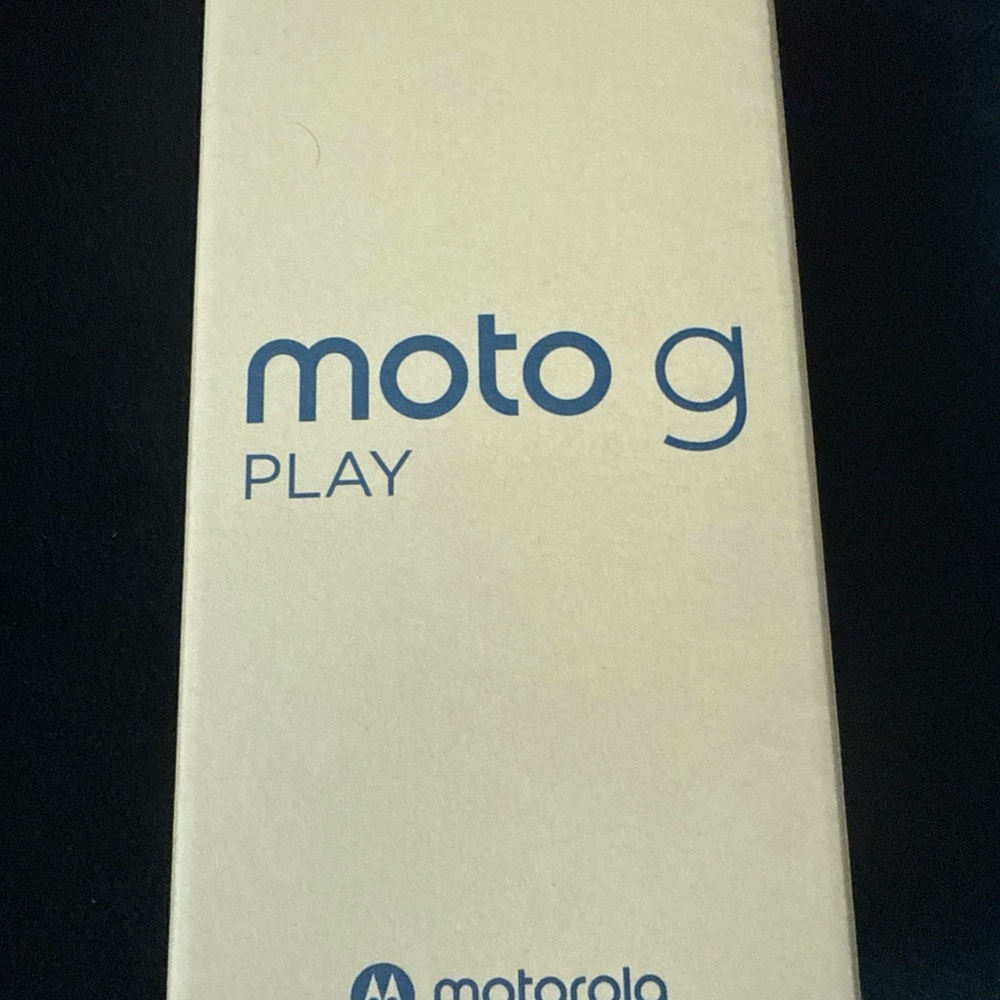 Motorola Moto G Play Box in Tan